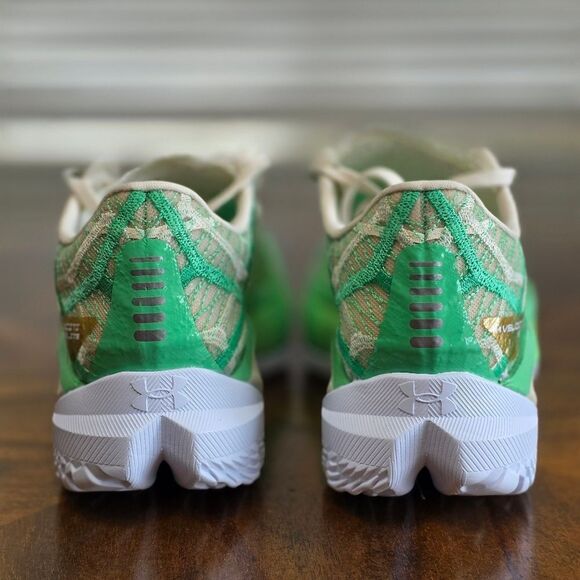 Under Armour Flow Velociti Elite 2 Running Shoes Women's 8.5 White Green 3027338 - Picture 5 of 15